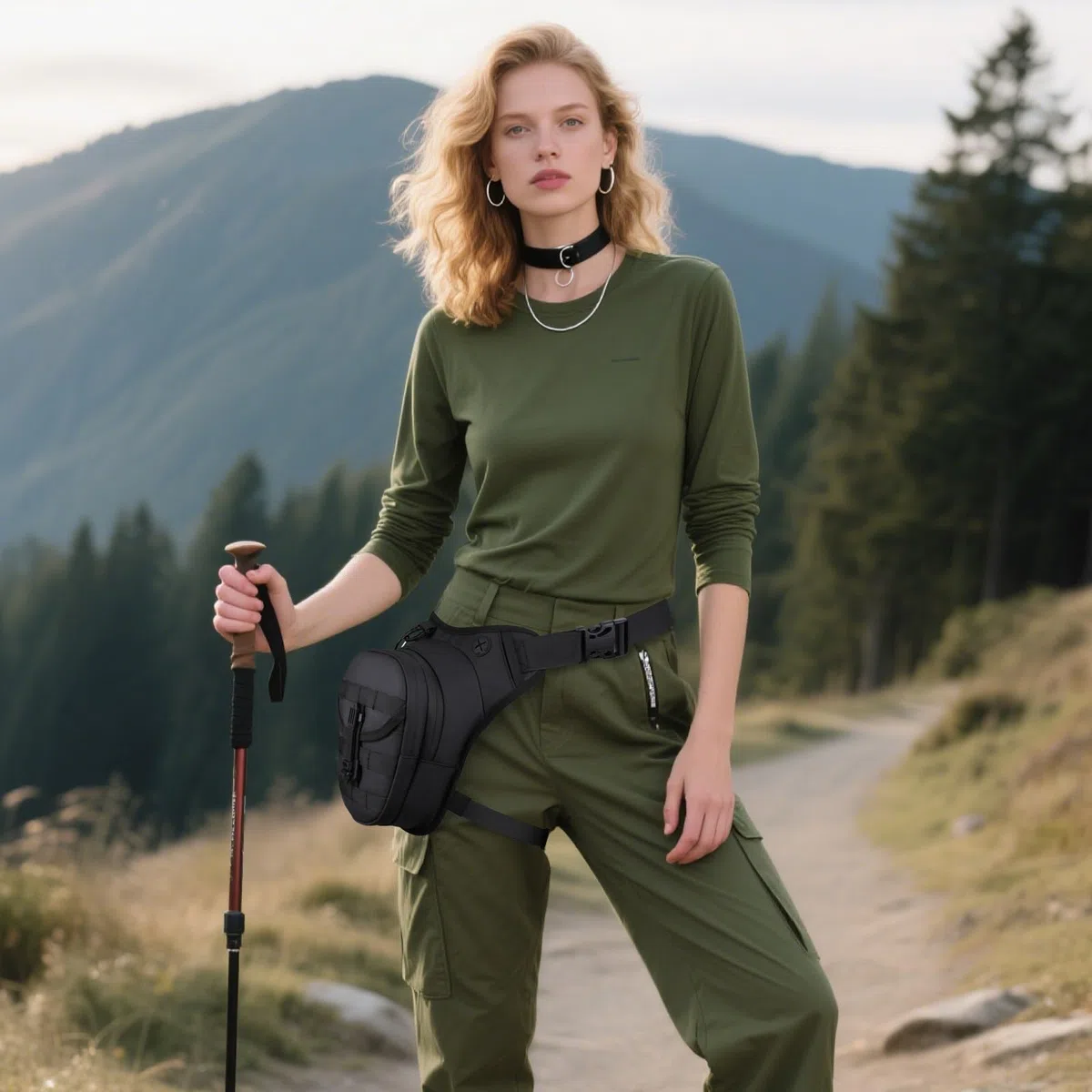MOSISO Bolsa Muslo Bolsa Pierna Moto para Hombre y Mujer, Universal Expandible y Multifuncional Bolsas Almacenamiento Bolsas Táctica Pierna Resistente Agua para Deportes al Aire Libre Ciclismo,Negro