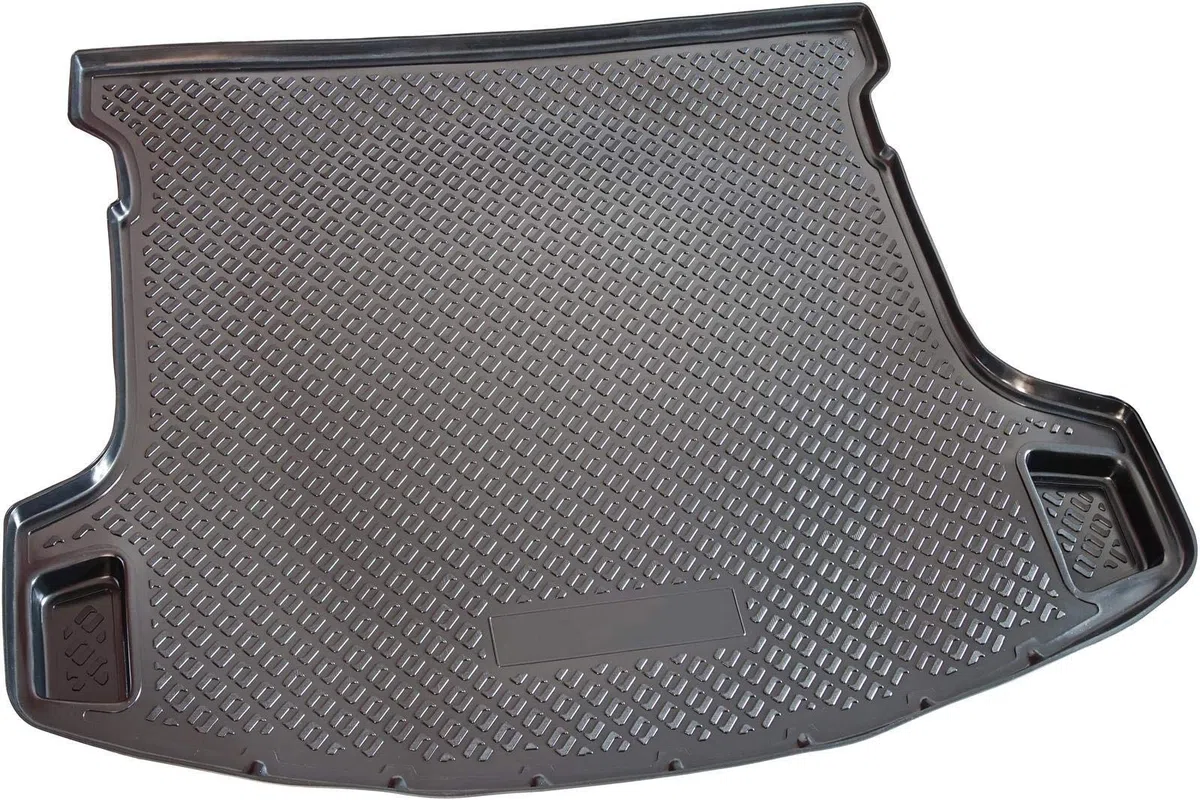 Recambo Bandeja para maletero apta para Nissan Qashqai +2 | 2008 2013 | Negro, ajuste perfecto con borde de plástico flexible y goma