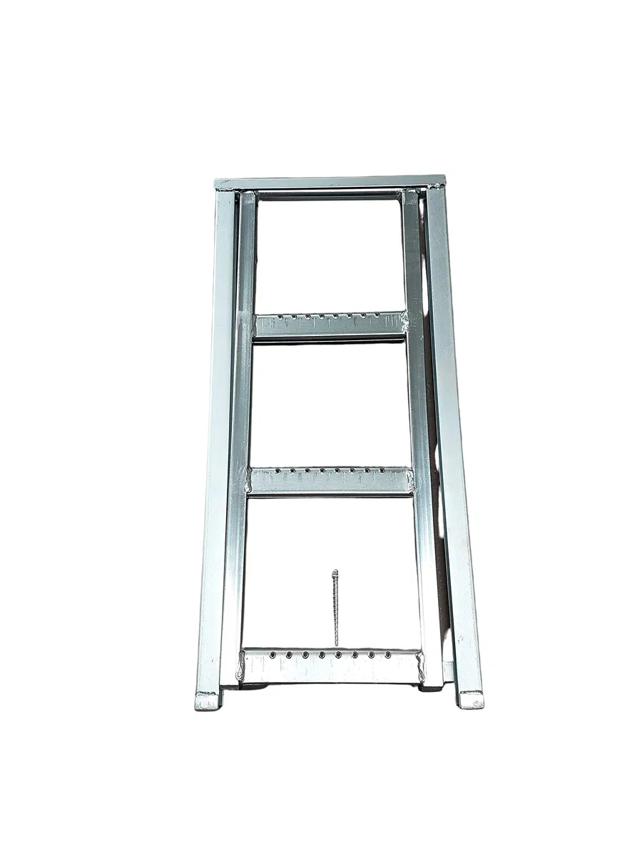 Escalera Estribo ESCAMOTEABLE DE 3 PELDAÑOS para CAMIÓN, Remolque, SEMIRREMOLQUE, FURGÓN