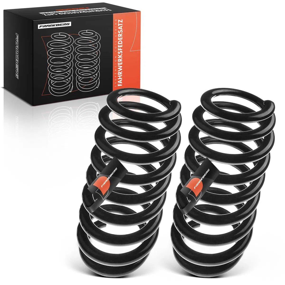 Frankberg 2x Muelles de chasis Muelles de suspensión Compatible con Serie 3 Touring E91 Serie 3 E90 Serie 3 Coupé E92 Replace# RH6753
