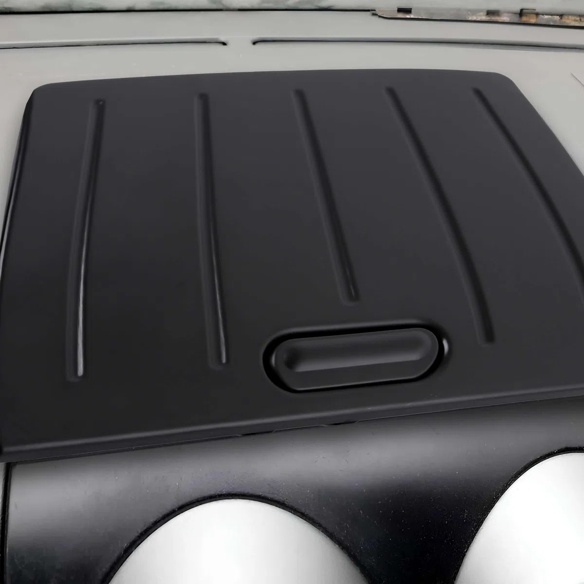 INLY Tapa de la guantera Tapa del cuadro de instrumentos negro compatible con Ford Fusion 2N11-N20164-AFZHGT, 1337689, 2N11-N20164-A (2002-2012)