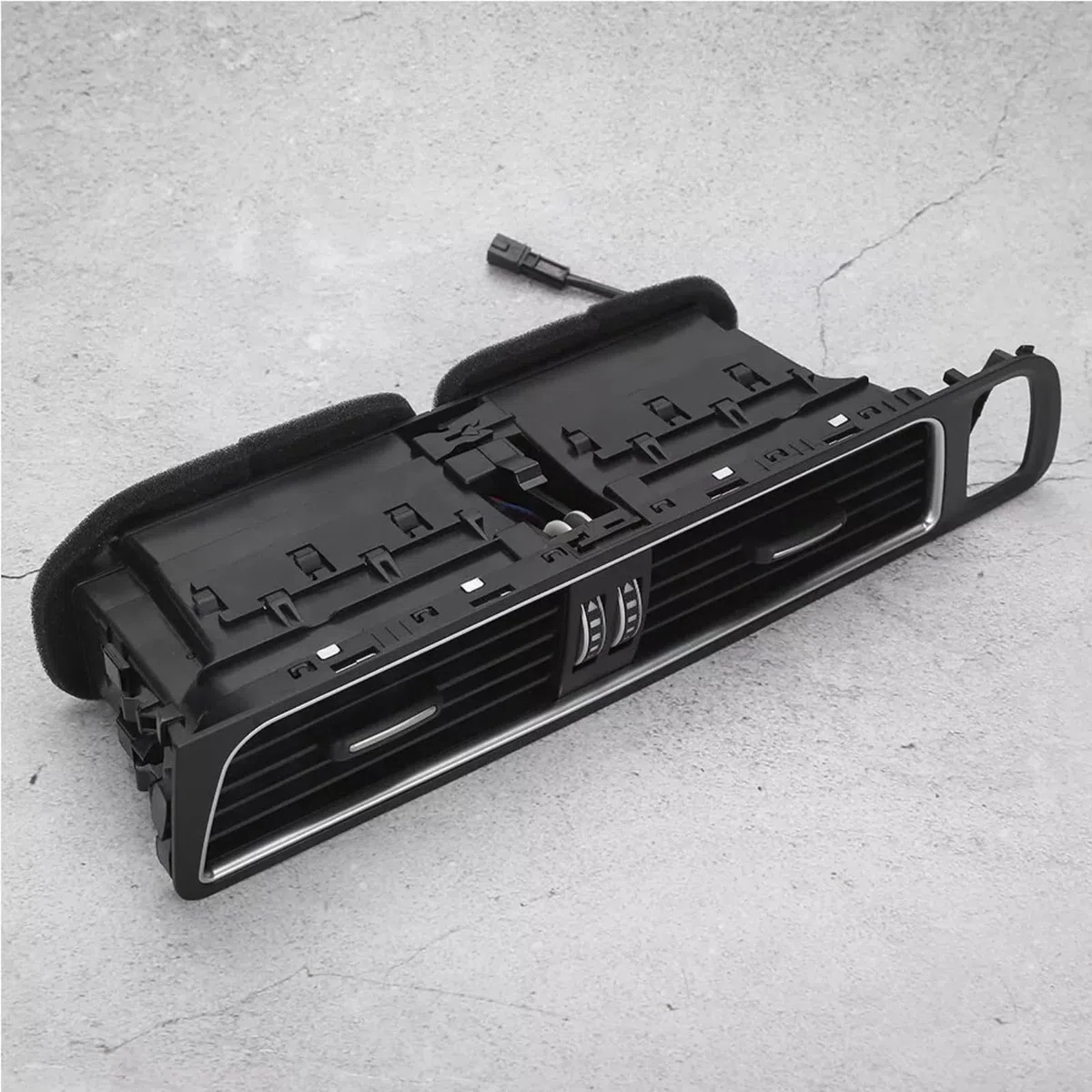 Cubierta de rejilla de ventilación central para salpicadero delantero, para Q5 2009-2018 vehículos de conducción a la izquierda, protección decorativa interior del coche