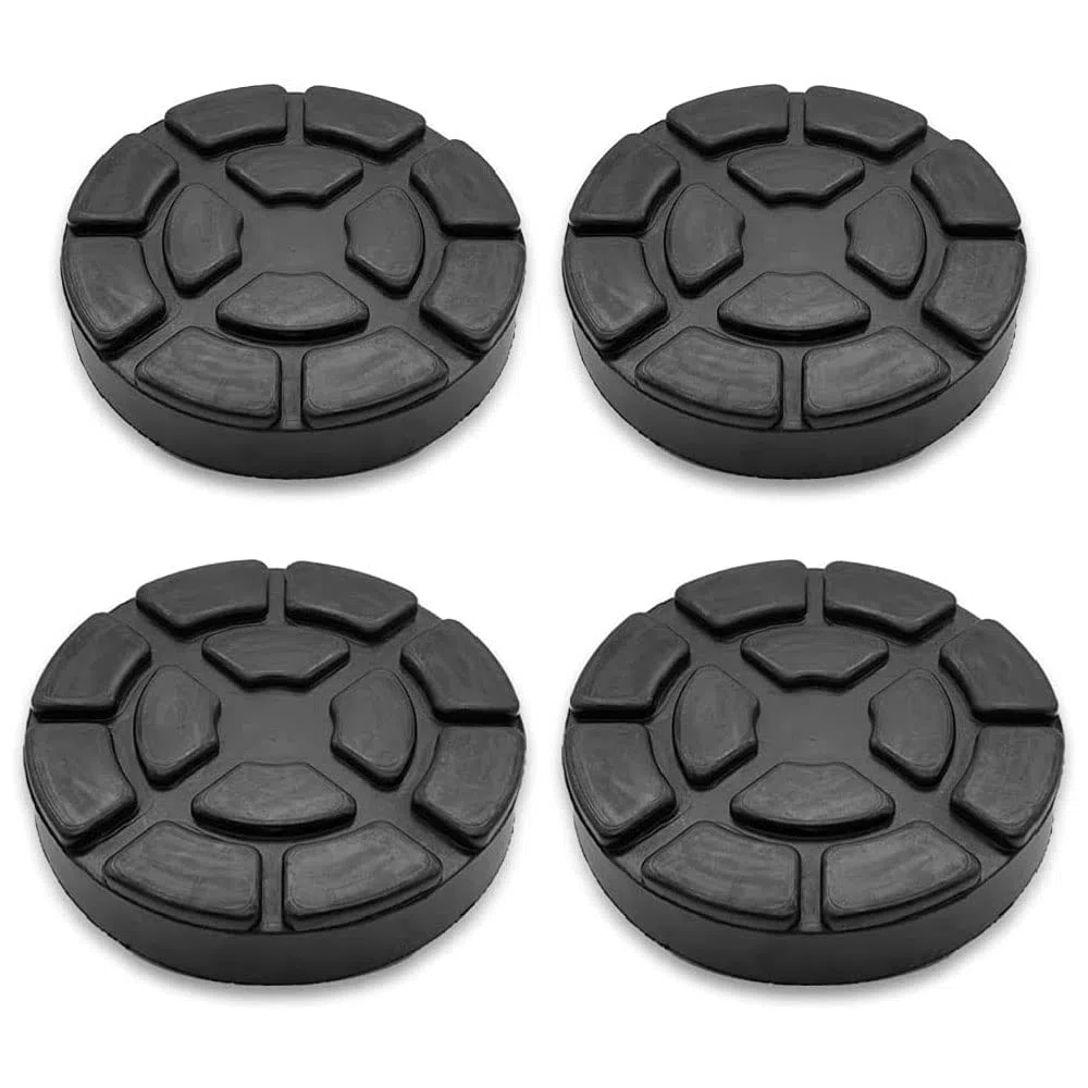 Ravaglioli - Plato de goma para plataforma elevadora de 2 columnas, apto para RAV KPX 337 KPN250 KPN 255 KPX, KPN, KPH Series, plato de recepción extremadamente resistente, 123 mm de diámetro