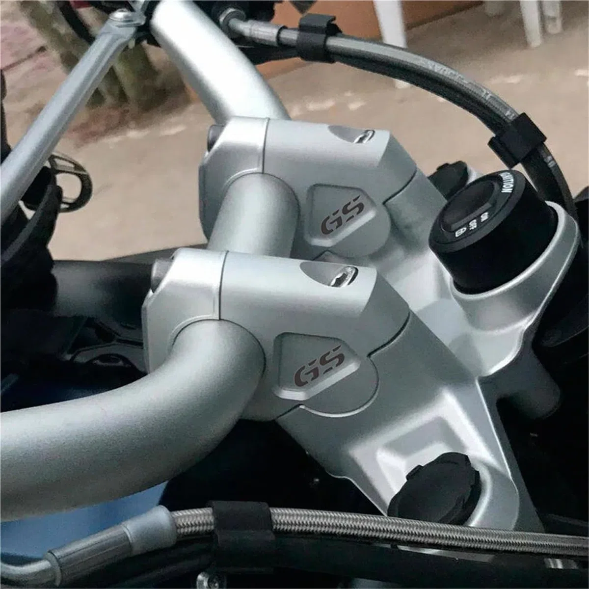 Alzas Manillar Elevadores De Manillar De Motocicleta Elevador De Manillar De Motocicleta 32MM Abrazadera De Manillar De Arrastre Adaptador Extensible Para BMW Para R 1200 GS LC ADV R1250GS S1000XR Ele