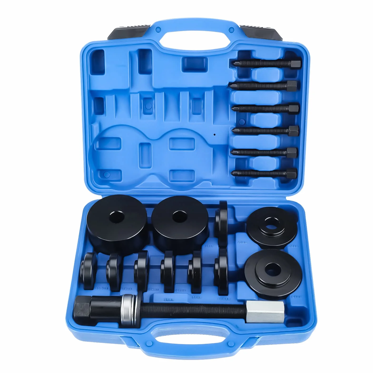 BOOMSTART 19 Piezas Juego de Herramientas de Cojinetes de Ruedas Universal | Compatible para Opel, para VW, para Audi, para BMW, para Mercedes, para Toyota, para Ford