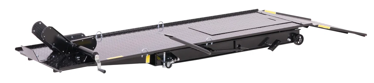 Plataforma elevadora para motocicleta, 450 kg, pedal, paralelo, plataforma de trabajo, paralelogramo, etapa de montaje