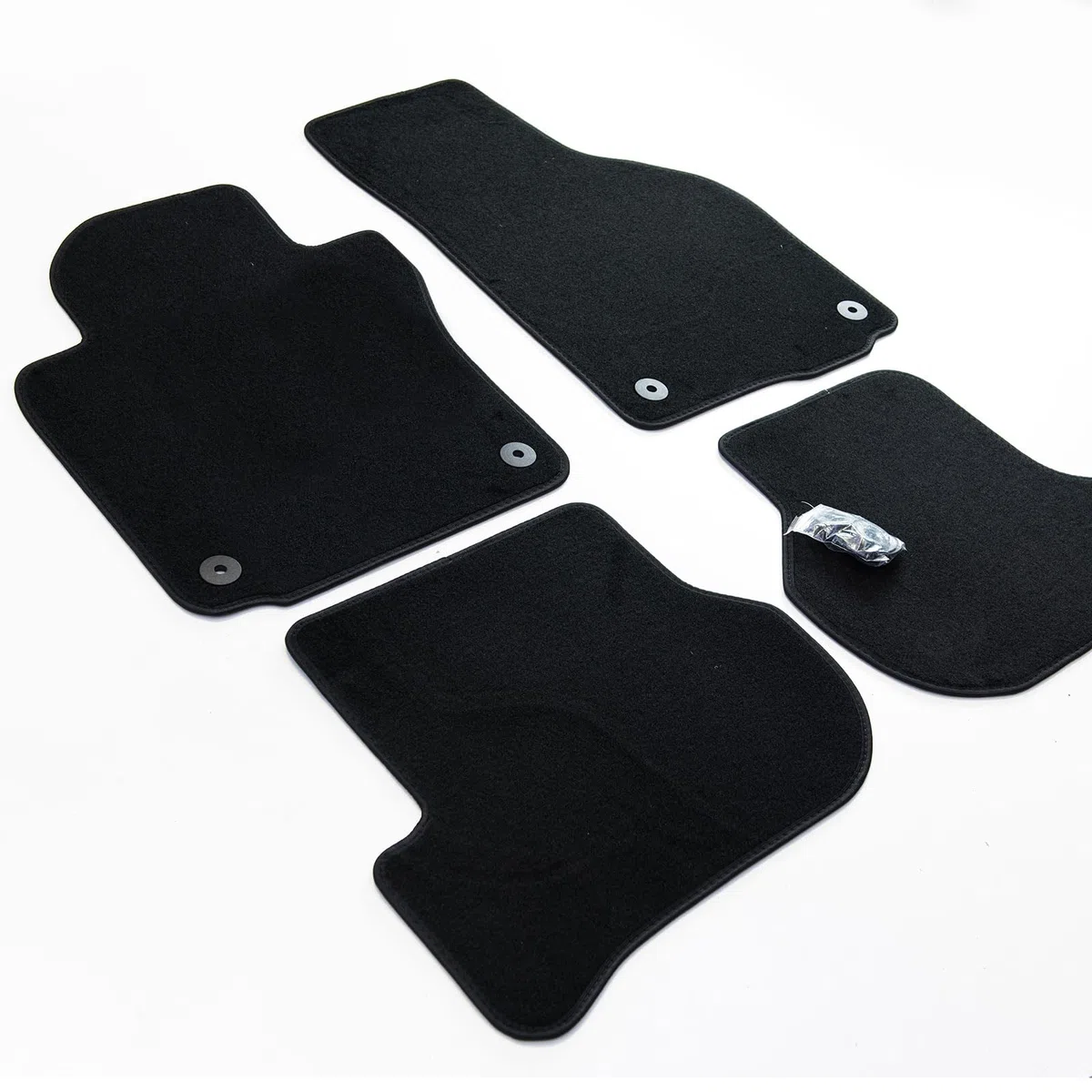 MTM Alfombras para Volkswagen Golf 6 (5K) 09.2008>2012, Juego de Alfombrillas a Medida en Velour Antideslizante, Tamaño Original con Colores Personalizables cód. Plus es3688