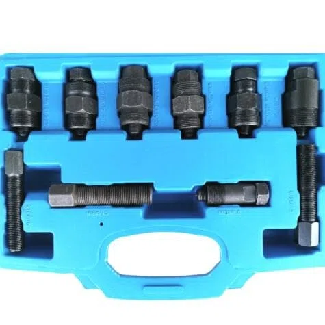 SIO Juego Extractor Plato Magnético y Volante Magnético Motos 15 Piezas – Kit Extractores Universales para Encendido, Alternador y Rotor Moto