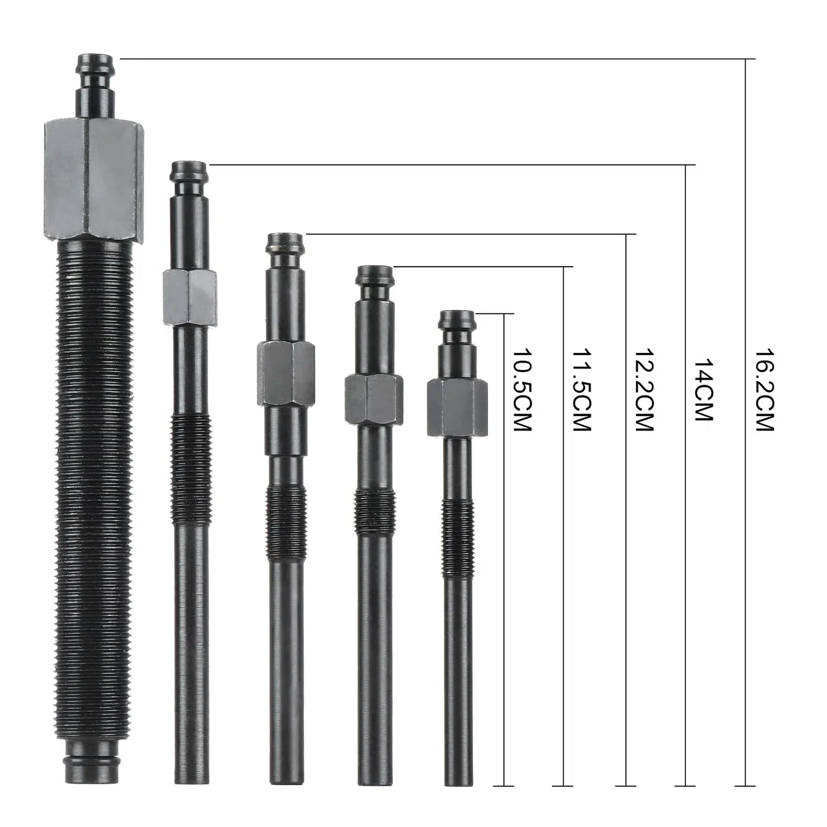 Probador de compresión de motor diésel HSEAMALL,TDI CDI Cylinder Pressure Diagnosis Tool,Auto Car Tractor Diesel Engine Testing Gauge Manometer Kit
