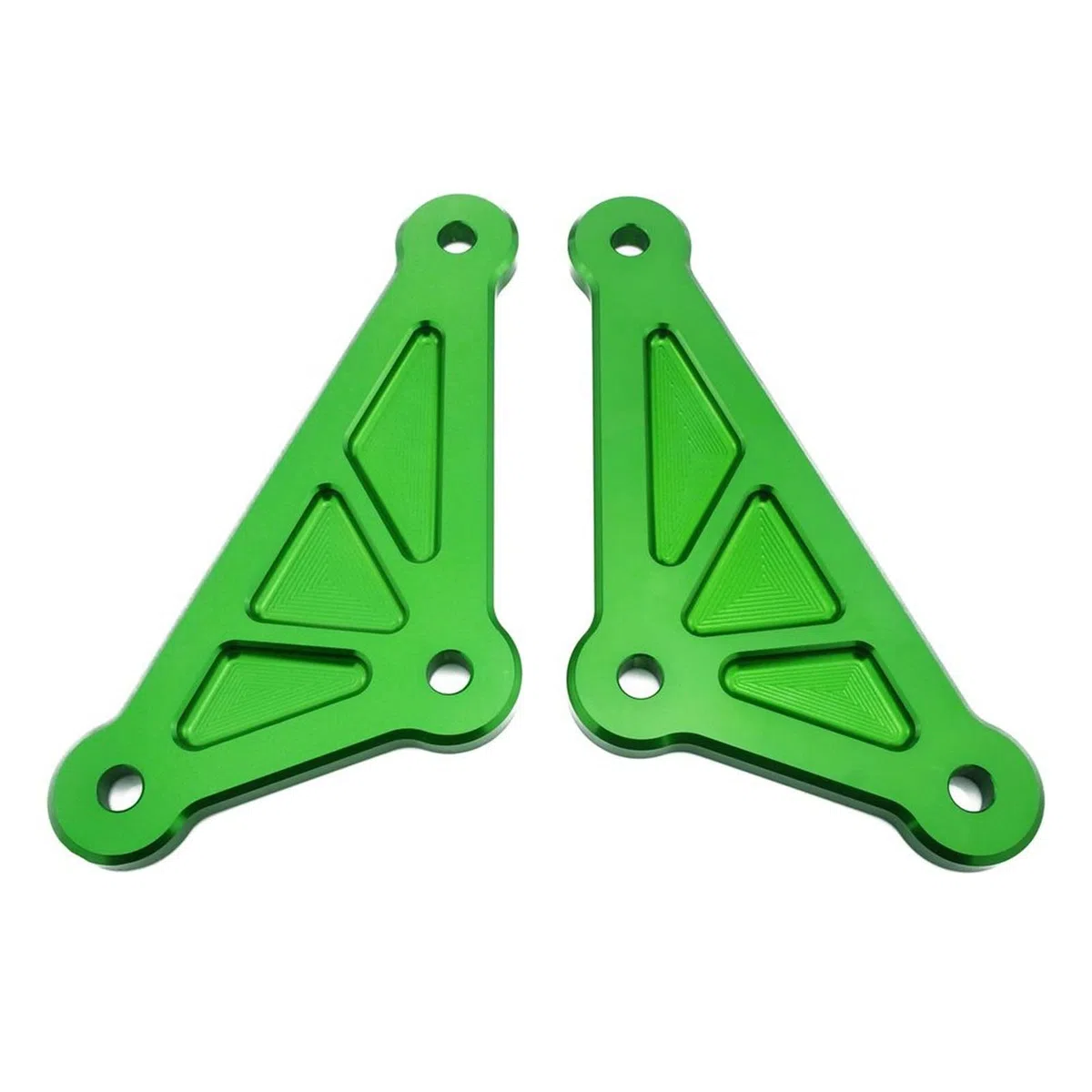 Accesorios de Moto Kits de Enlace de caída de suspensión Ajustable for Motocicleta Kit de Descenso Apto for Kawasaki Z1000 2014-2017 Z1000Sx Ninja 1000 2011-2015(Color:Green)