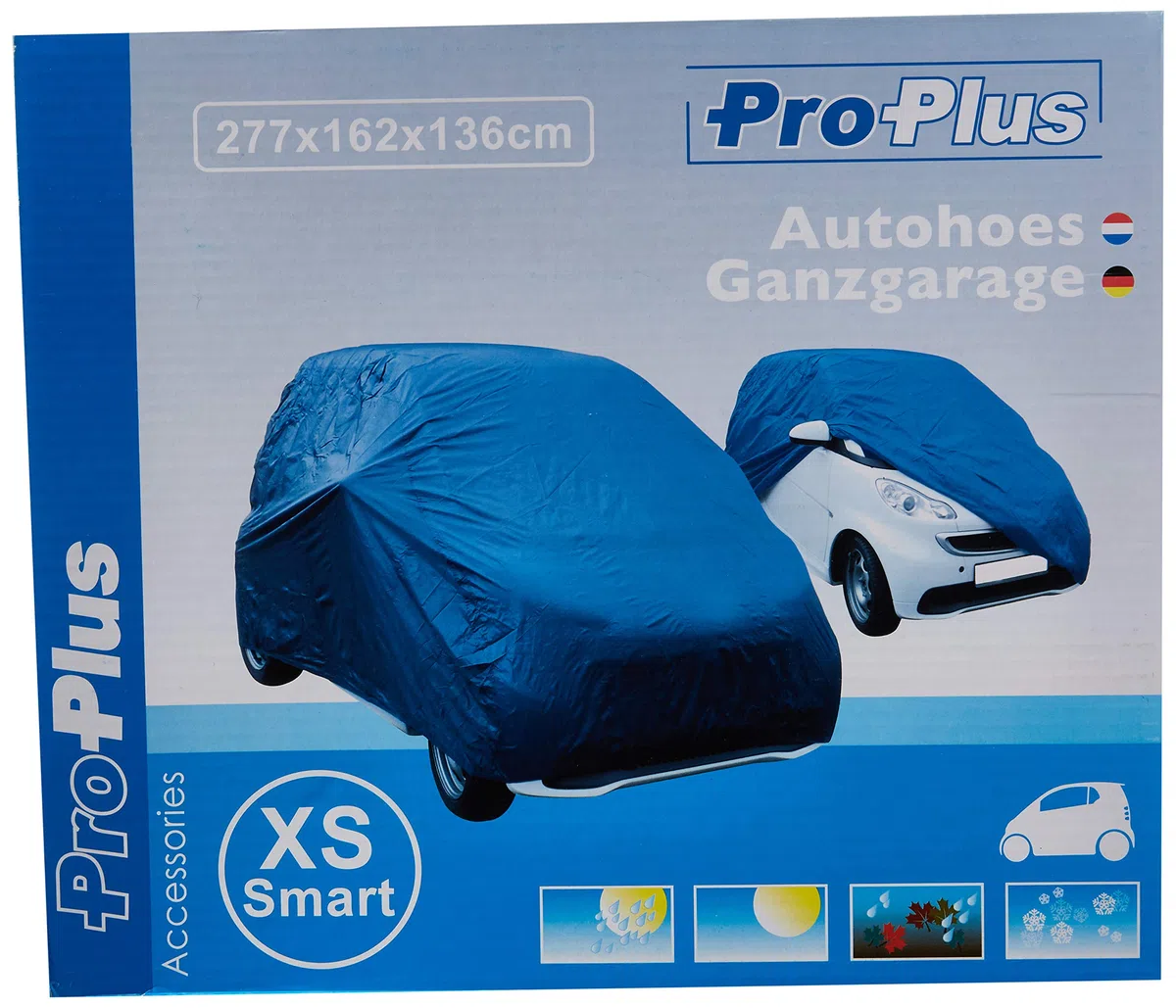 ProPlus 610084 Funda para automóvil, extrapequeña, Ideal para Smart