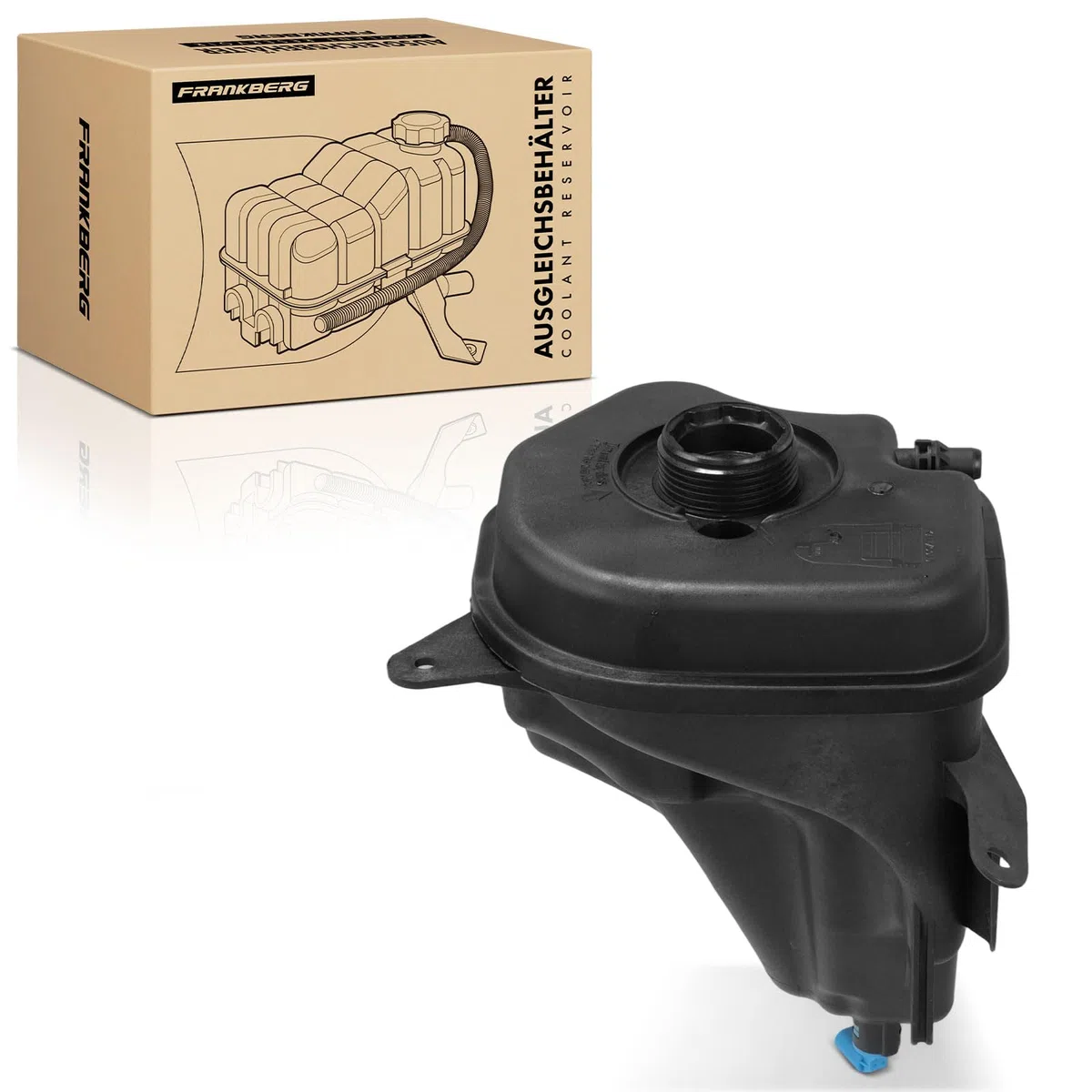 Frankberg Depósito de compensación depósito de refrigerante Compatible con X5 F15 F85 3.0L X5 E70 3.0L X6 E71 E72 3.0L X6 F16 F86 3.0L X5 E70 4.8L Replace# 603-361