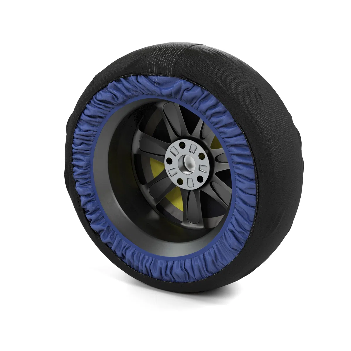 SNOVIT Fix&GO Tex Talla N1 - Cadena de Nieve Textil. Turismo, SUV, 4X4 y Furgoneta. Certificación ÖNORM EN-16662-1. Set 2 Uds.