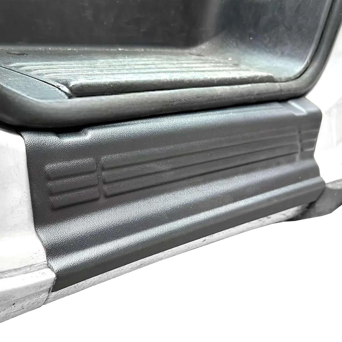 INLY Cubre umbral de puerta ABS negro Cubierta protectora para umbrales de puerta compatible con Fiat Ducato Citroen Jumper Peugeot Boxer (2006-2024)