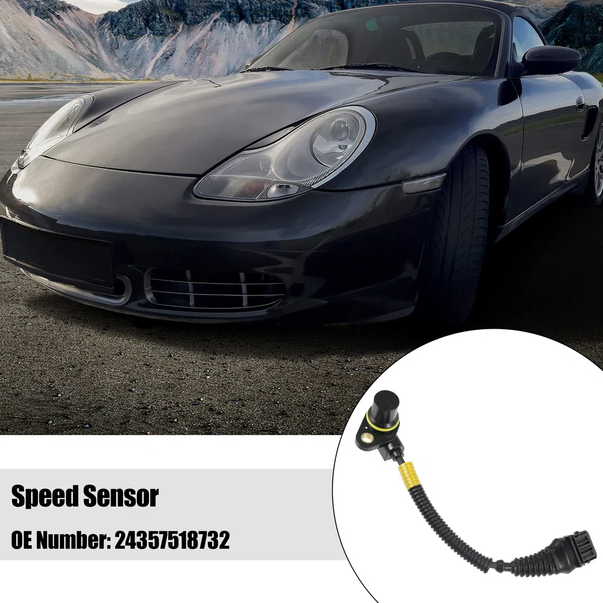 X AUTOHAUX 24357518732 Vehículo Automóvil Transmisión Velocidad Sensor