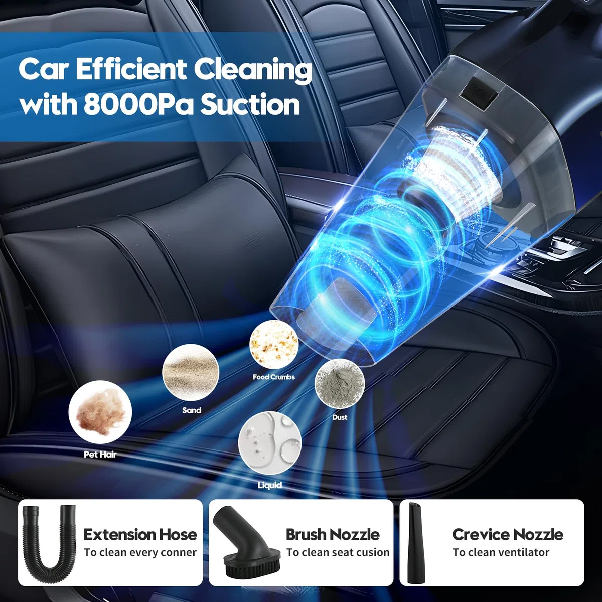 Qydipclin Kit de 38 piezas para detalles de coche, juego de cepillos para detalles de coche, kit de limpieza de lavado de coche, cepillos de detalles de coche, kit profesional de cuidado de coche para