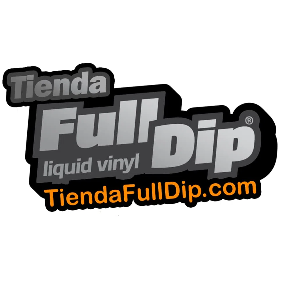 FULL DIP Pack Llantas Vinilo LIQUIDO 4 Sprays Negro Mate