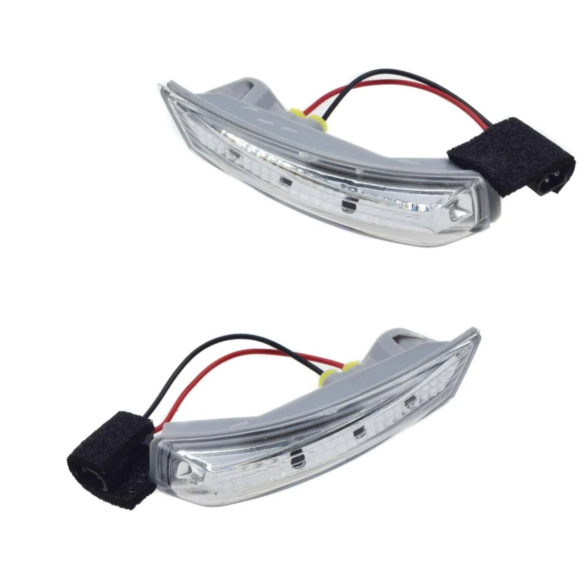 Compatible Con Chrysler Para Voyager V 2008 2009 2010 2011 2012 2013 Indicador De Espejo De Ala De Automóvil Luces De Señal Giro De Automóvil OEM: 68052078AA 68052078AB intermitentes laterales