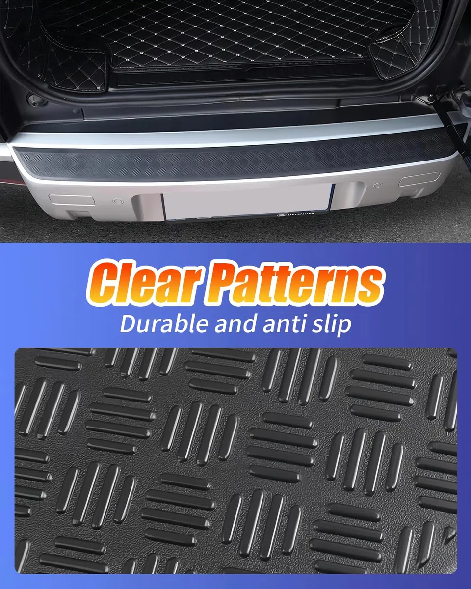 Funda Protectora antiarañazos Compatible con Land Rover Defender 90 110 130 2020-2025 Accesorios Exteriores (Parachoques Trasero)