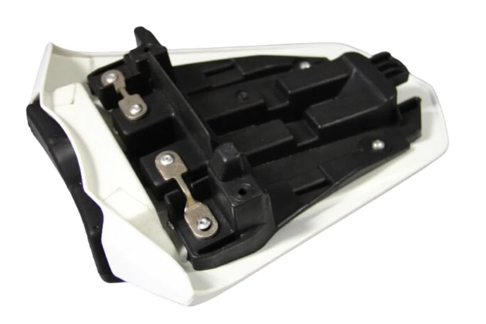 avdb-moto Tapa de Colin compatible con YAMAHA YZF R1 YZF-R1 RN19 2007-2008 Monoplaza de ABS Inyectado (Blanco)