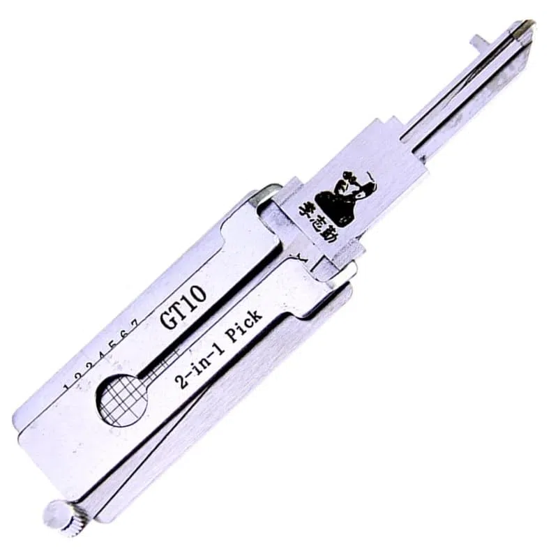 LiShi gt10 - Herramienta de selección y decodificador para cerradura de coche, herramientas profesionales de cerrajería, abridor rápido