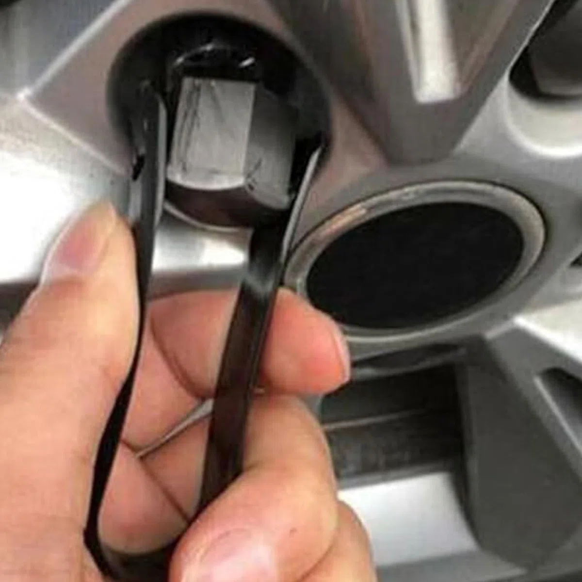 Generico Herramienta de extracción de aletas de bloqueo – Juego de extractores de de ruedas de 3 piezas, extractor de pernos para cargas pesadas | Removedor de tornillos