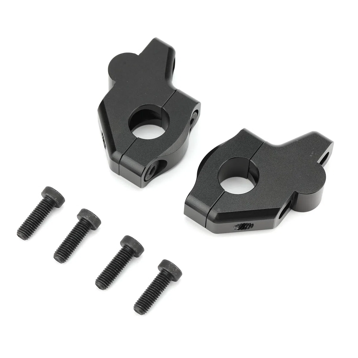 Elevador De Manillar Moto para Triumph para Bonneville T100 2001-2024 Elevadores Abrazadera Montaje Manillar con Desplazamiento 1" para Motocicleta Accesorio Compatible Elevador Manillar(Black)