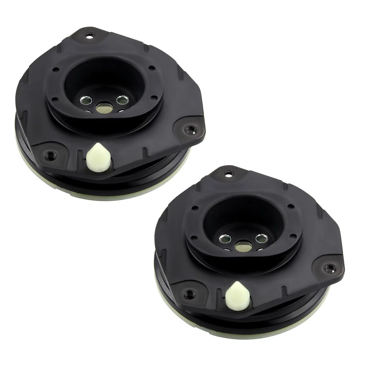 DOCAS 2x Copela de amortiguador Eje delantero,Kit reparación apoyo columna amortiguación 7701207678 7701208891 compatible para Renault Megane 2 Scenic 2 2002-2010