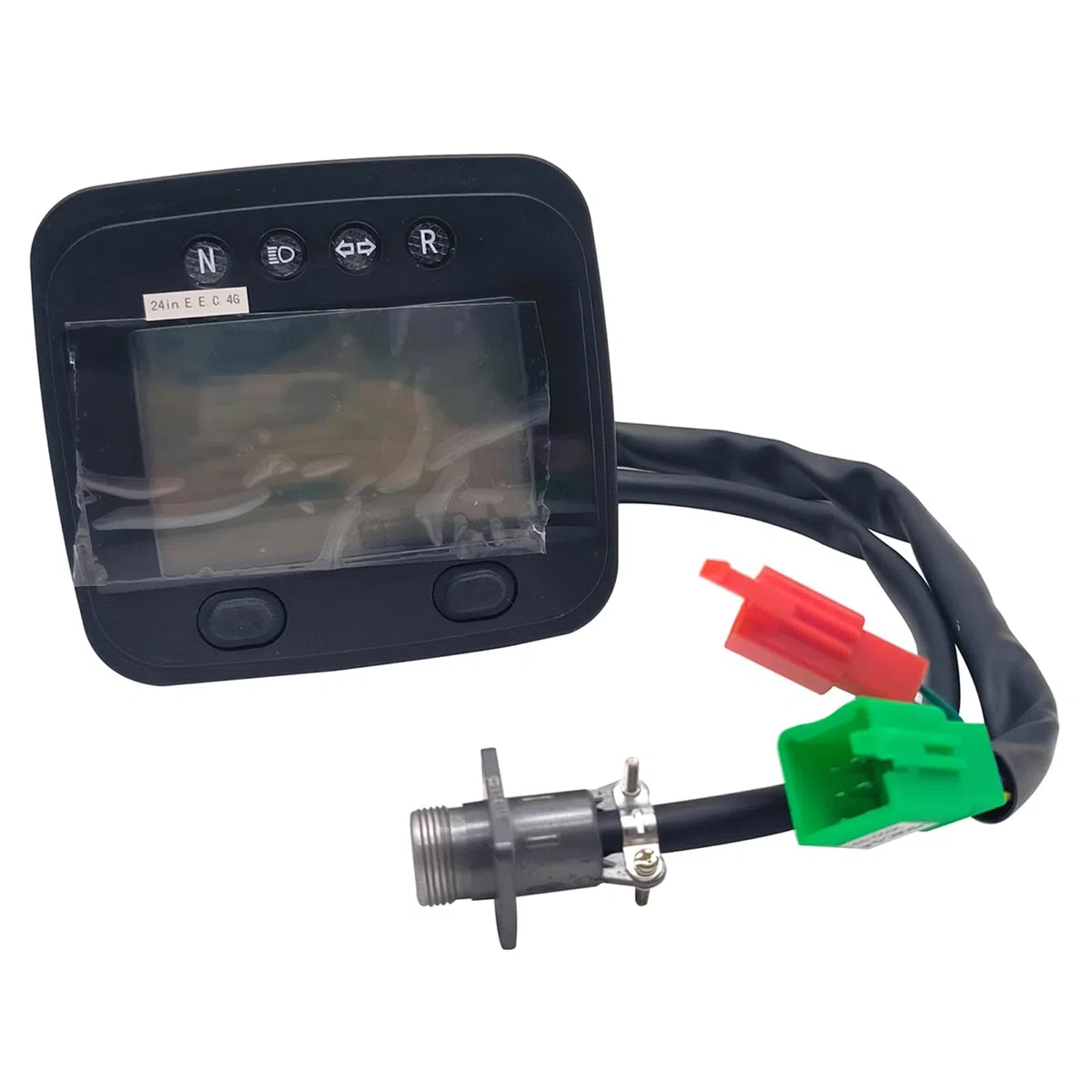 Medidor ATV con arnés de cableado 30101G 25246 para Linhai 260 300 Uso de mantenimiento del tablero, reemplazo del grupo de instrumentos ATV Medidor de bicicleta Conjunto de instrumentos del vehículo