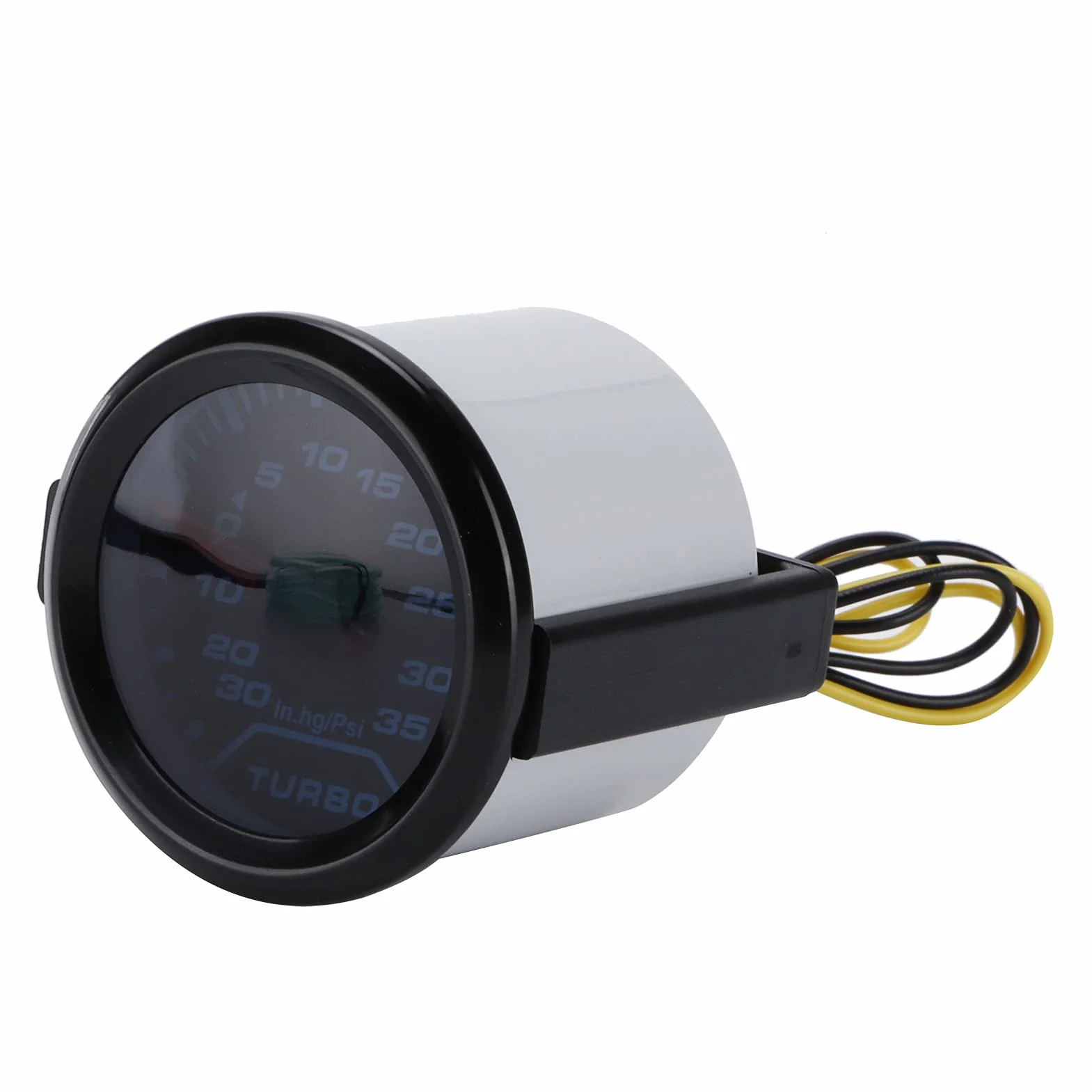 Medidor De Presión Digital 12V Universal 52mm/2 Pulgadas Pantalla LED Azul Y Roja Rango De 35 PSI Para Monitoreo Preciso Del En Automóviles Y Camiones