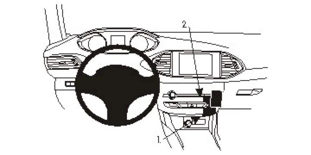 Brodit ProClip 854952 Kit de Coche