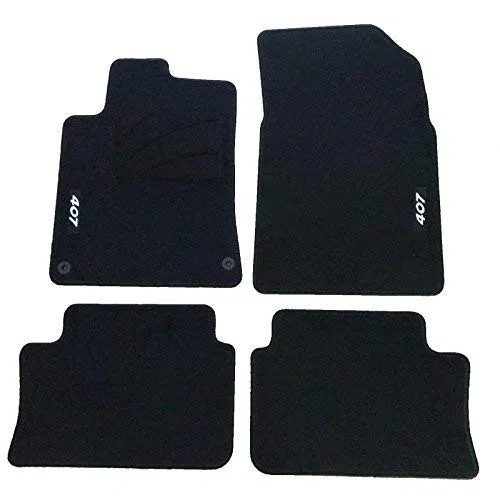 Alfombrillas Peugeot 407 2004-2011 alfombras esterillas Sedan Sport Wagon sw Coupe