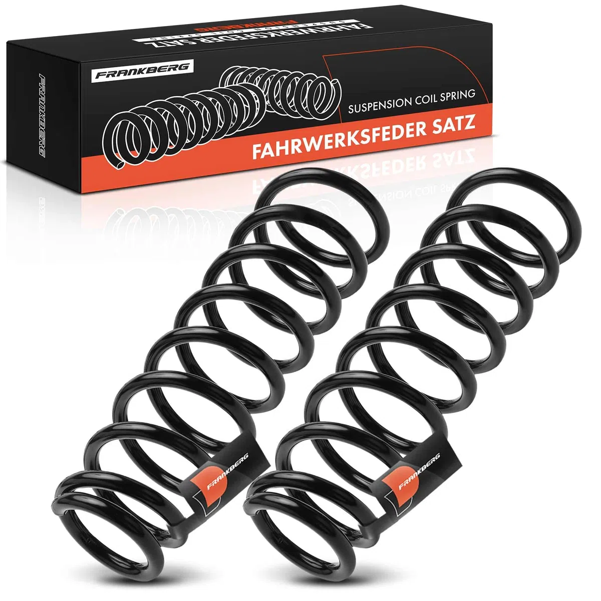 Frankberg 2x Muelles de Suspensión Eje trasero Compatible con Grand Vitara I FT HT 1998-2005 Replace# 4288908