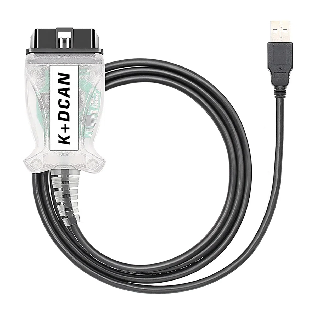 k + dcan obd2 dcan USB K obd2 dcan d Can Kabel Compatible con BMW dcan k+ dcan ediabas Cable