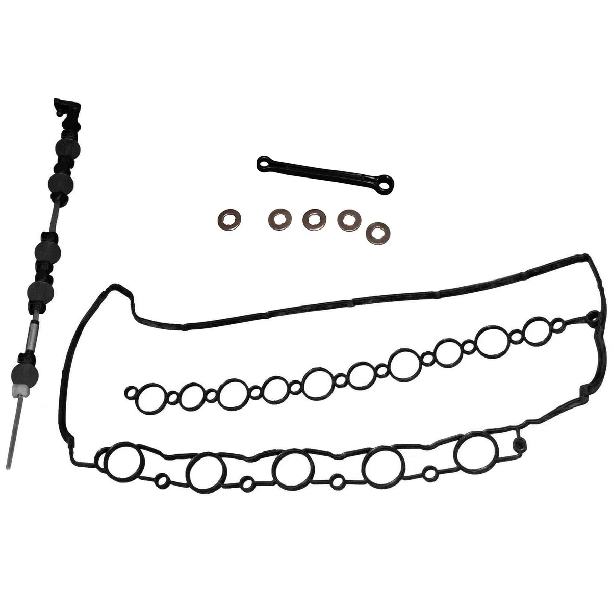 Kit de reparación de tapas de remolino con solapa de remolino de repuesto para C30 C70 S40 S60 S80 V50 V60 V70 XC60 XC70 XC90 Parte # 31216460 8631582