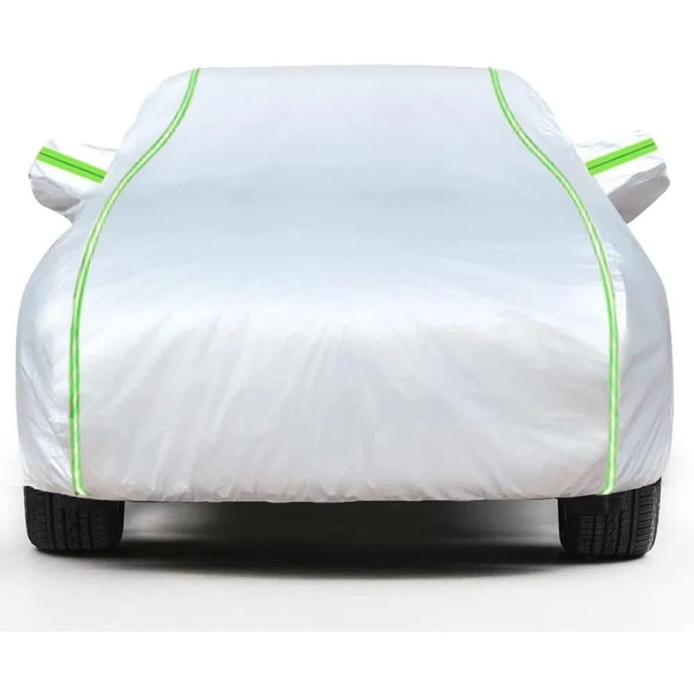 Funda Coche para Toyot𝐚 Land Cruiser 120 2002-2009(448.5×188.5×183cm)，Funda para Coche，Funda de Coche para Exterior Impermeable Transpirable Sol Lluvia UV Polvo Protección contra Todo Clima.