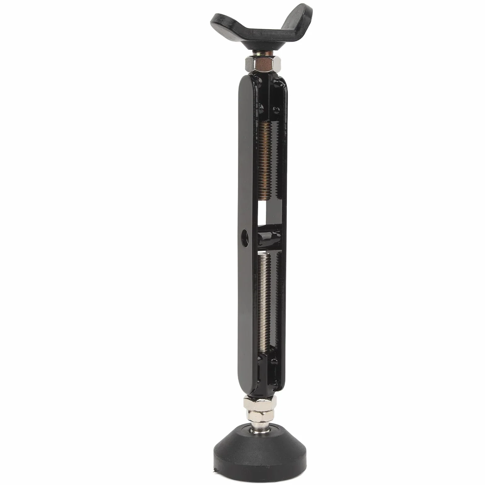 KIMISS Elevador de Rueda para Moto, Soporte portátil Ajustable 40-80cm, Carga 400kg, con Seguro antipinchazos, Ideal Mantenimiento y Limpieza de Cadena