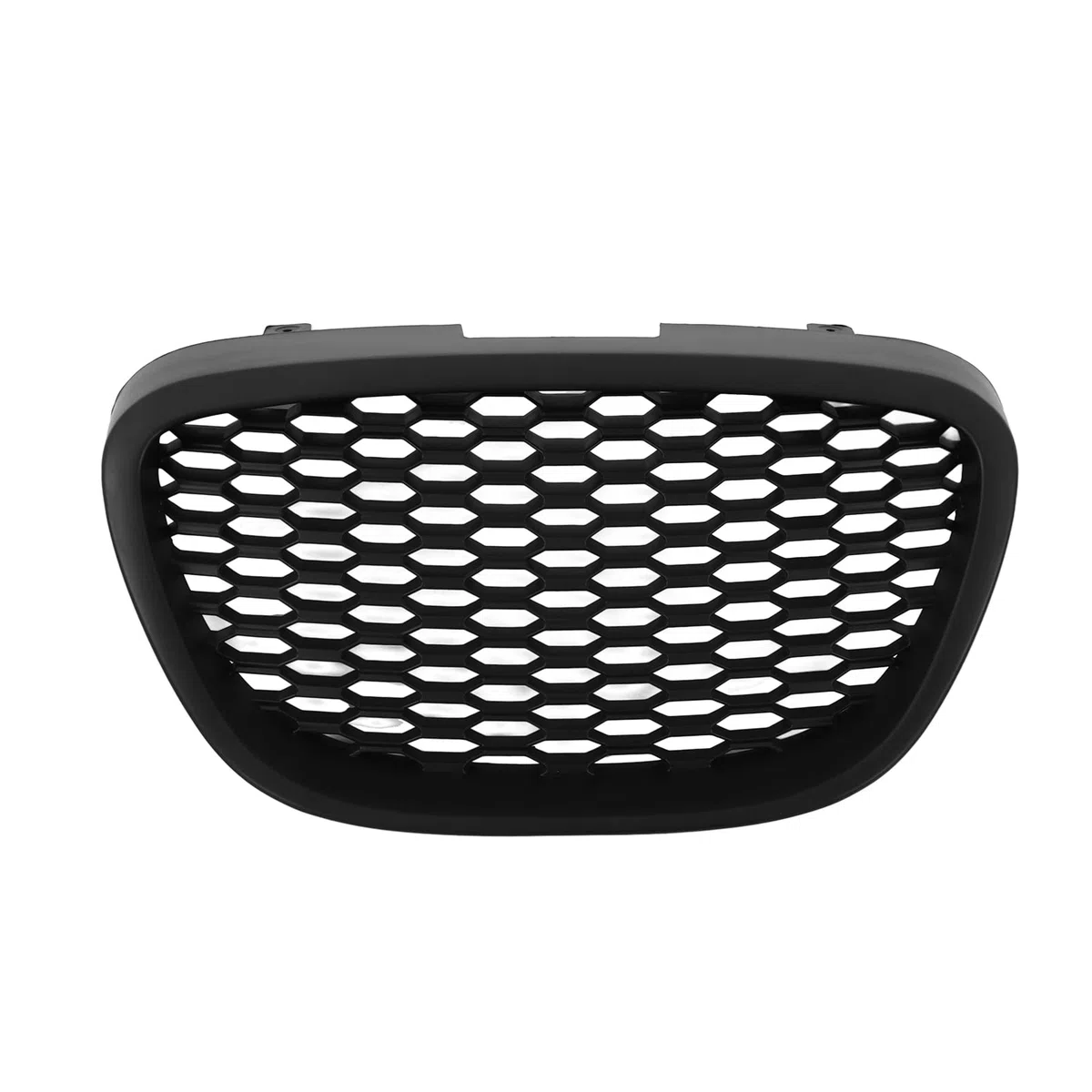 Parrilla delantera de panal negra mate 1133007, repuesto para Seat Altea Toledo, material ABS premium con revestimiento, instalación directa con perno, ajuste perfecto para MK2 1