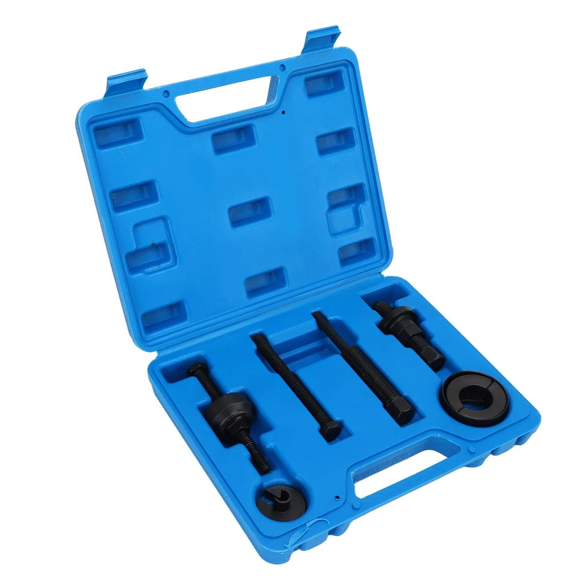 Kit Extractor de Polea de Bomba de Dirección Asistida, Herramienta de Instalación de Polea de Bomba, Kit de Herramientas de Extracción de Instalador, Repuesto de Acero Al Cromo