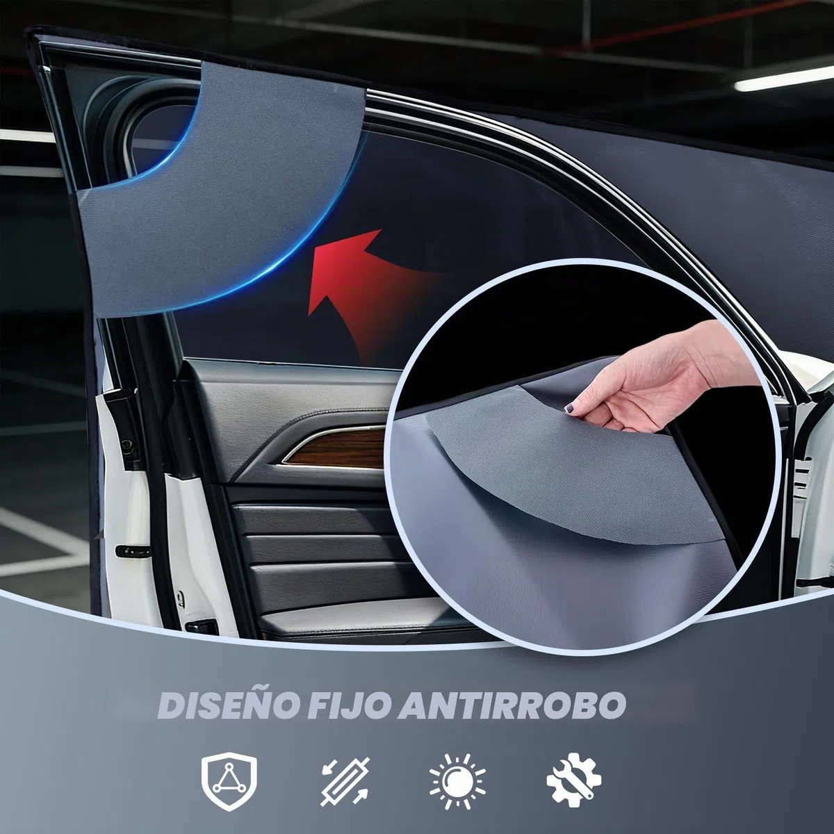 Cubierta de parabrisas frontal compatible con FIAT Ducato Serie 8 a partir de 2006, lona de protección del parachoques para autocaravana, alfombrillas térmicas de alta calidad para protección solar