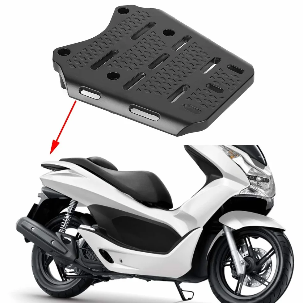 KIMISS estante trasero de la motocicleta CNC de la aleación de aluminio para PCX 125 150 2014-2019, Marcos y accesorios