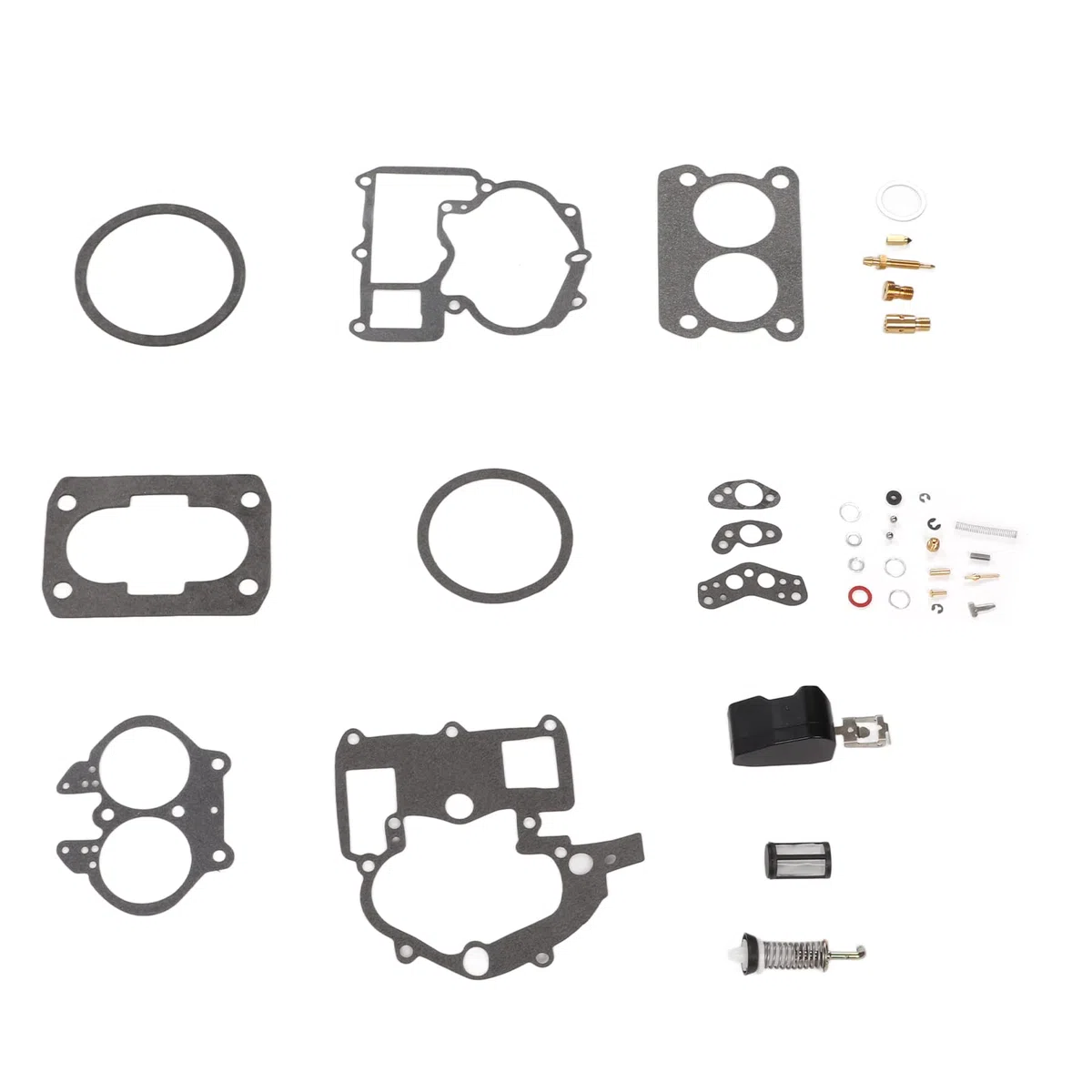 Kits de Reparación de Reconstrucción de Carburador Kit de Reconstrucción de Carburador de Reparación de Carburador Reemplazo para Mercruiser Marine 3.0L 4.3L 5.0L