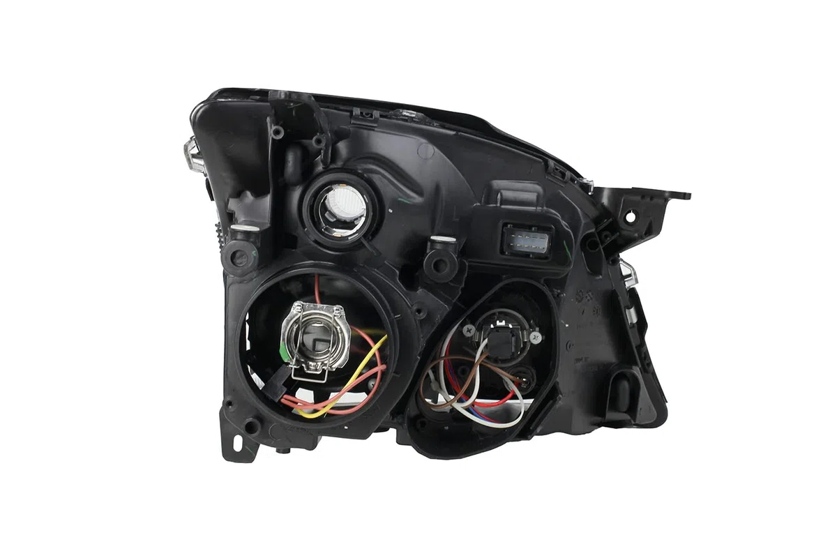Johns, Juego de faros halógenos para Opel Vectra negro C 02-05 H7 H7 transparente L R