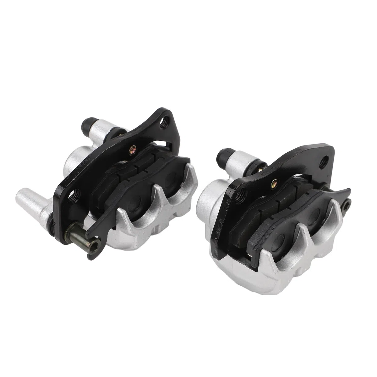 Par de Pinzas de Freno Delantero Izquierdo y Derecho para Rhino 450/660/700 - Pinzas Hidráulicas Compatibles con OE con Ajuste, Disipación de Calor y Control - 5B4 2580T 01 00