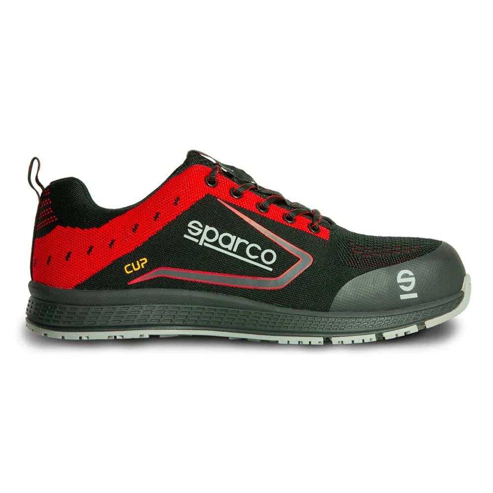 Sparco - Zapatillas Cup S1P Black/Rojo
