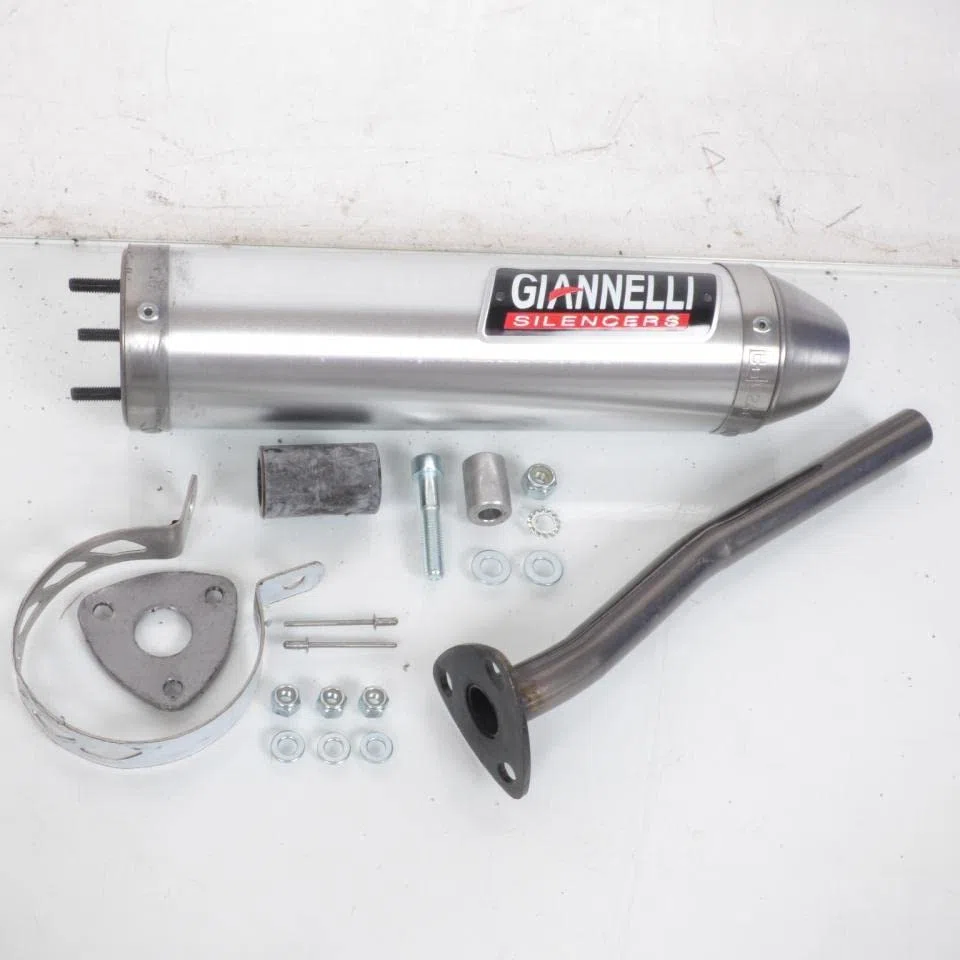 Silenciador de escape GIANNELLI para Moto MBK 50 X-Limit Trail 4T 1997 a 1999